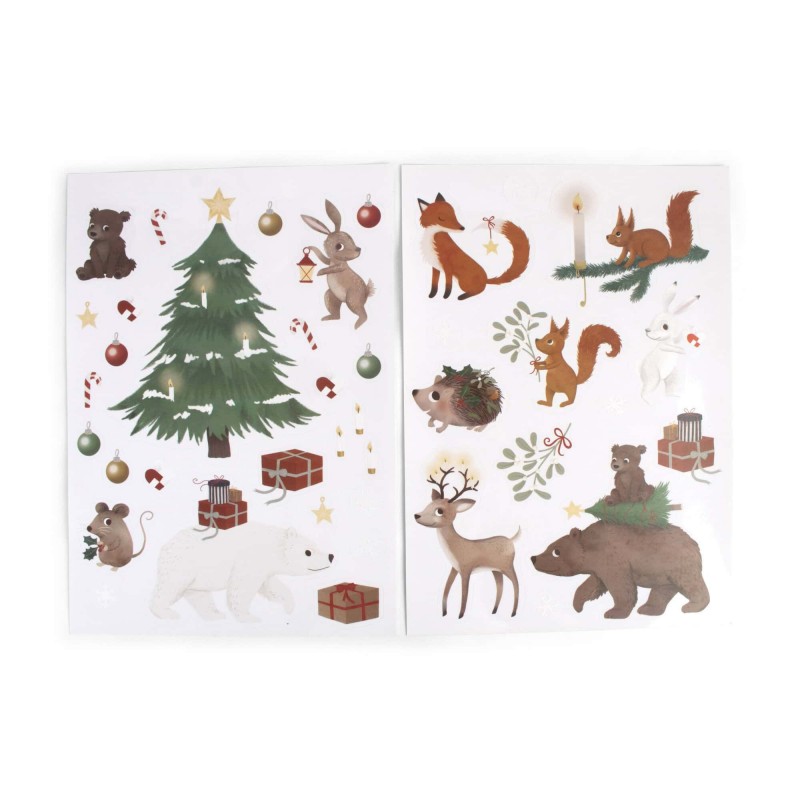 Stickers pour fenêtre - Merveilleux hiver Stickers pour fenêtre - Merveilleux hiver