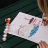 Coffret peinture au numéro - Petit Pinceau - Mont Fuji