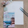 Coffret peinture au numéro - Petit Pinceau - Mont Fuji