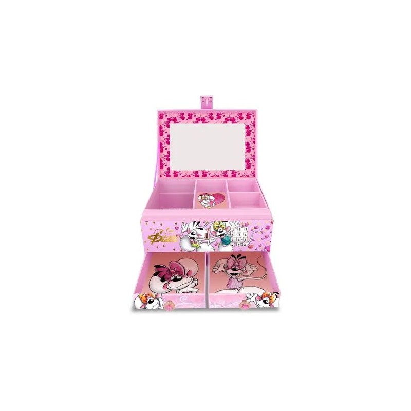 Coffret à bijoux digicode Diddl Coffret à bijoux digicode Diddl
