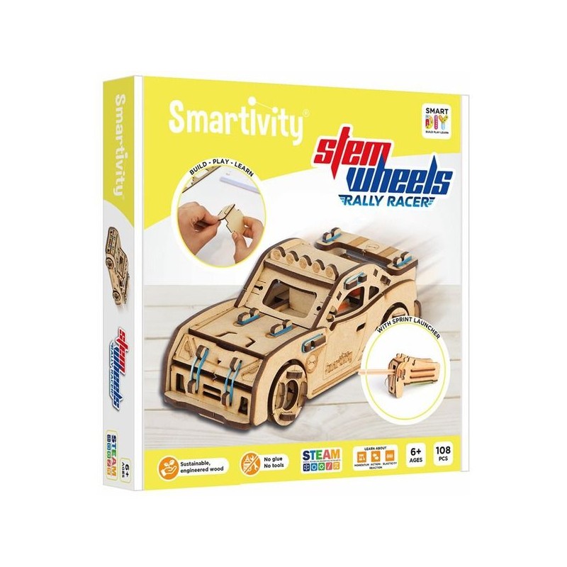 Smartivity - Voiture de rallye (108 pièces) Smartivity - Voiture de rallye (108 pièces)