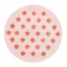 Assiette Pomme rose - Dans mon jardin Assiette Pomme rose - Dans mon jardin
