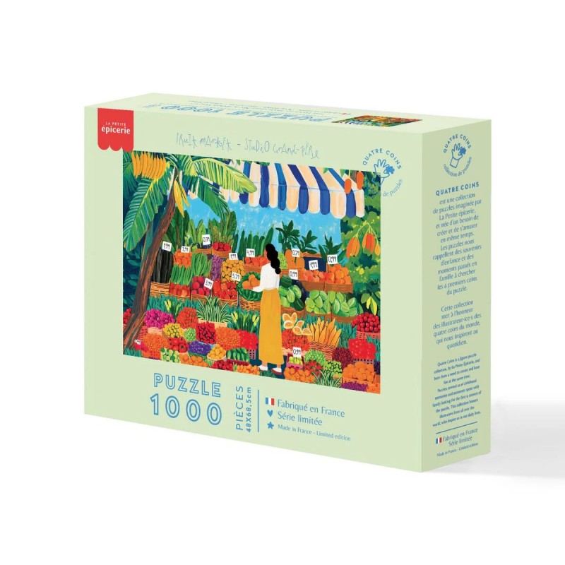 Puzzle 1000 pièces - Fruit market Puzzle 1000 pièces - Fruit market