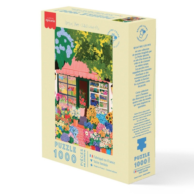 Puzzle 1000 pièces - Floral shop Puzzle 1000 pièces - Floral shop