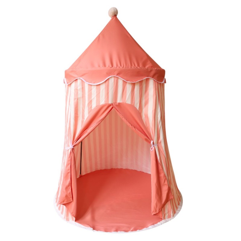 Tipi rayures corail Tipi rayures corail