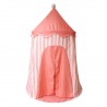 Tipi rayures corail