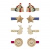 Set de 8 mini barrettes -Cirque
