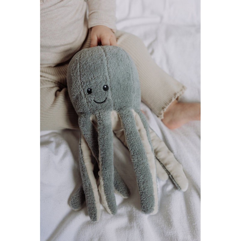Peluche rechargeable bruits blancs - Olly le poulpe Peluche rechargeable bruits blancs - Olly le poulpe