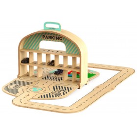 Garage en bois transportable