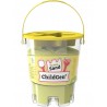 Seau de sable cinétique avec forme 500 gr - Jaune