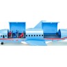 Avion de ligne avec accessoires