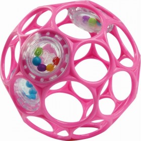 Hochet Oball rose