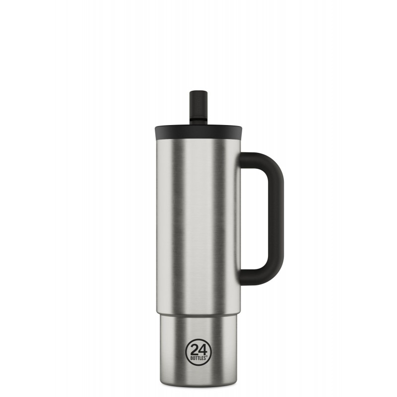 Mug de voyage isotherme - Brushed steel Mug de voyage isotherme - Brushed steel