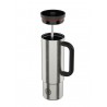 Mug de voyage isotherme - Brushed steel Mug de voyage isotherme - Brushed steel