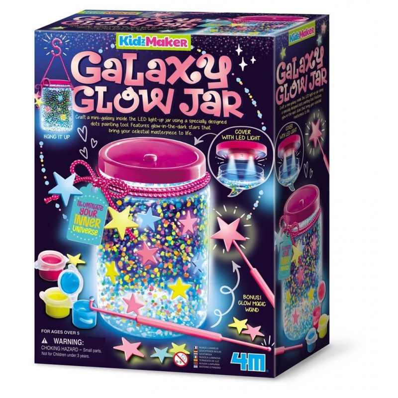 KidzMaker - Pot à lumière galactique KidzMaker - Pot à lumière galactique