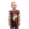 Tunique de croisé rouge, 5-9 ans