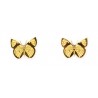 Boucles d'oreilles or - Papillon Boucles d'oreilles or - Papillon