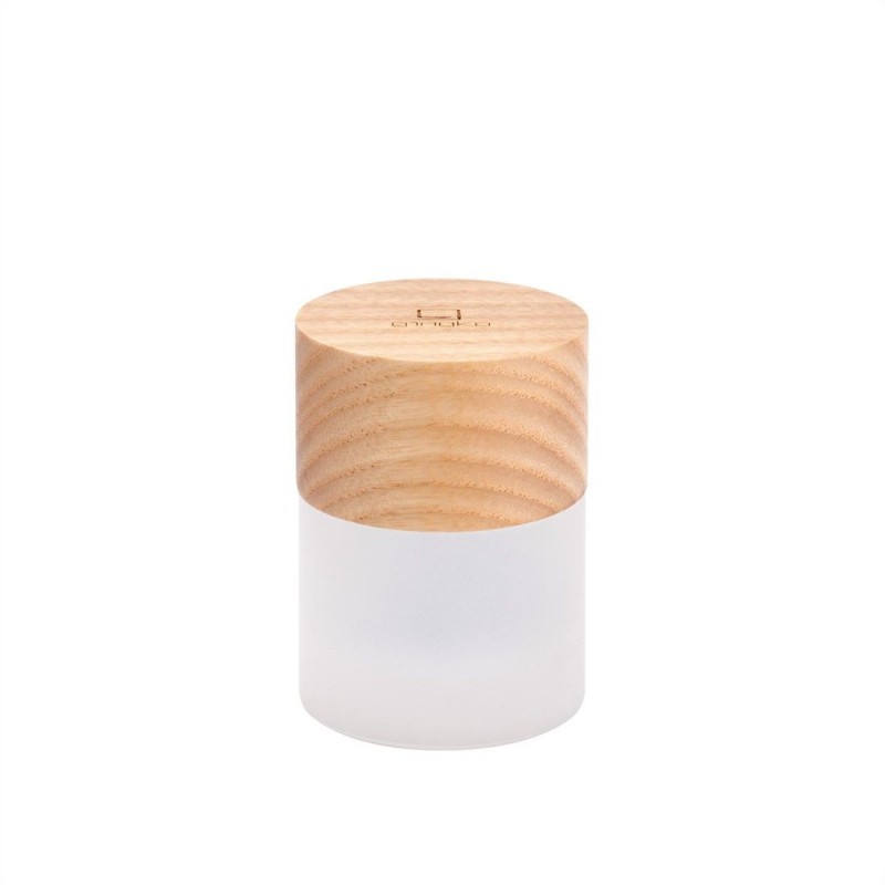 Lampe d'ambiance Lemelia rechargeable - Bois de frêne blanc