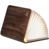 Grande Lampe livre - Bois noyer