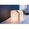 Grande Lampe livre - Bois noyer