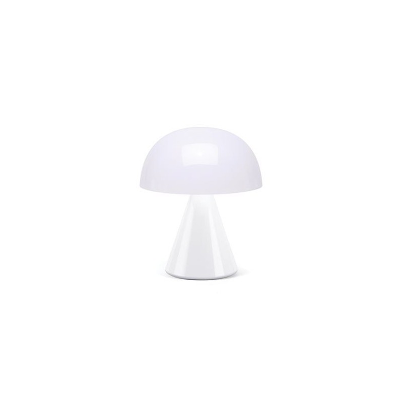 Lampe de table Mina M - Blanc brillant