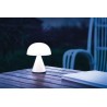 Lampe de table Mina M - Blanc brillant
