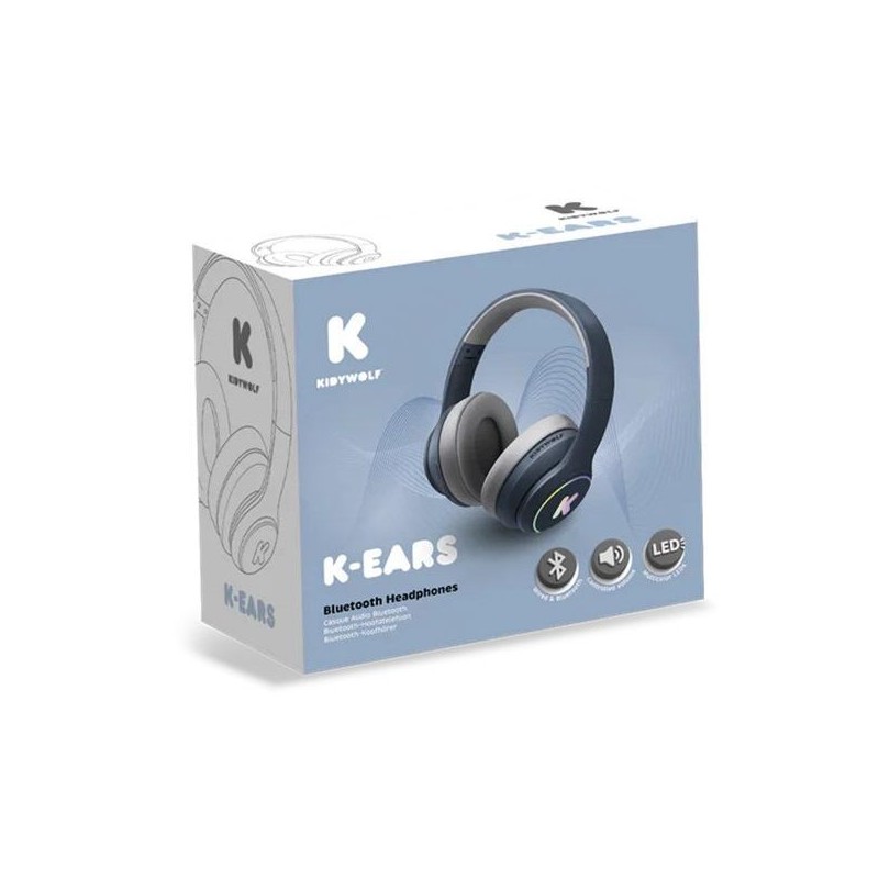 Casque audio K-Ears - Bleu Casque audio K-Ears - Bleu