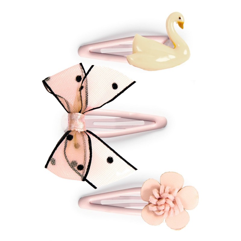 Plume - Barrettes Violette Plume - Barrettes Violette