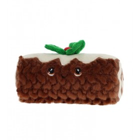 Peluche Bûche de Noël