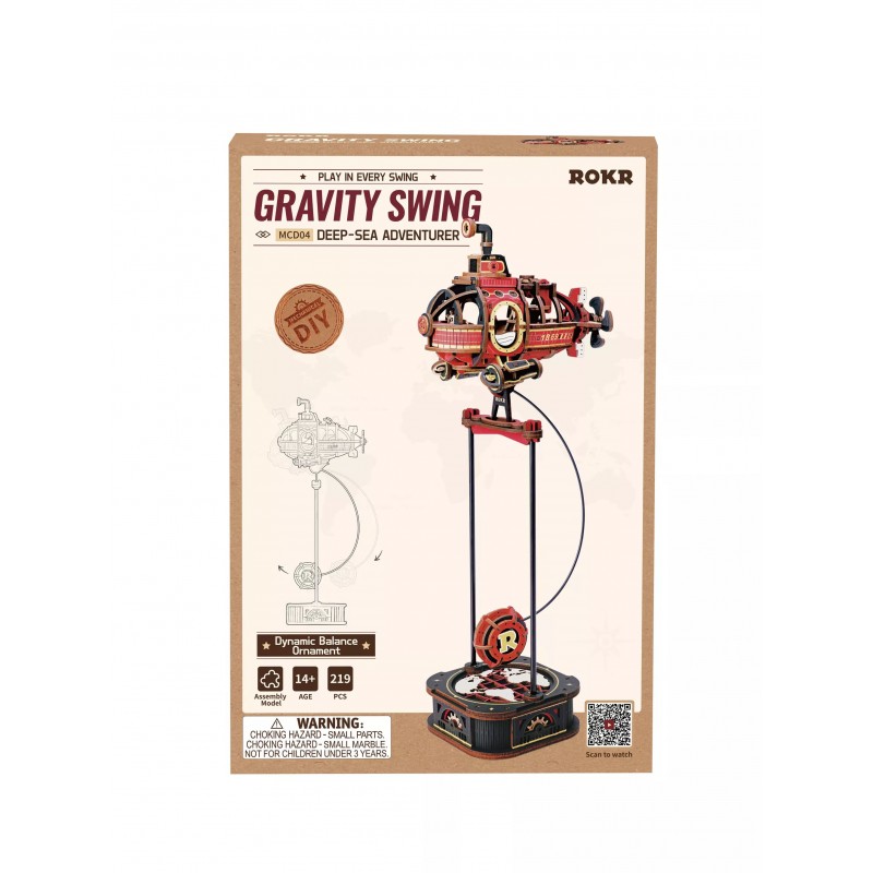 Puzzle 3D - Aventure sous-marine - Pendule