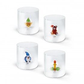 Verre à eau - Décors de...