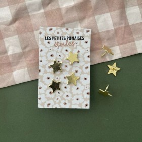 Punaises - Etoiles dorées