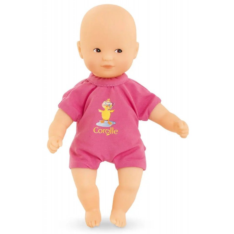 Mon premier poupon 20 cm - Mini bain rose