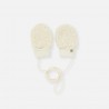 Moufles en Teddy 6-12 mois
