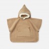Poncho en Teddy - Marron