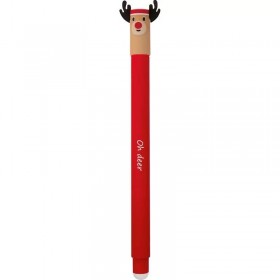 Stylo gel effaçable - Renne...