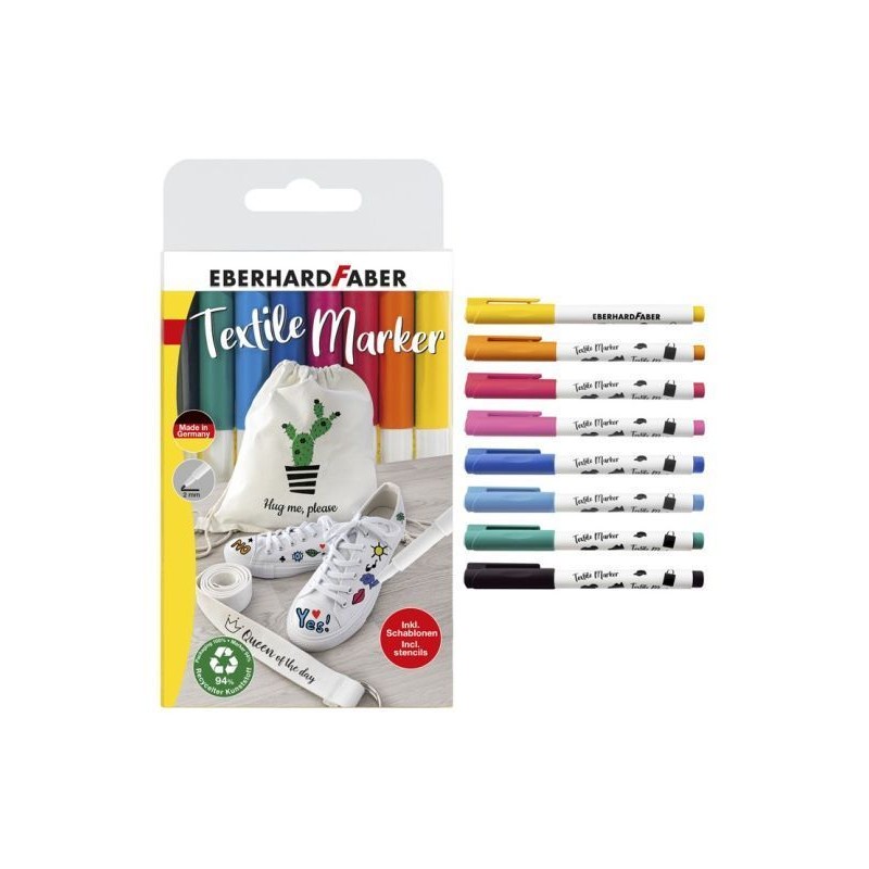 Marqueurs pour textile
