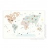 Play and Go - Tapis puzzle EVA carte du monde