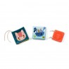 Set de naissance - 3 livres sensoriels jardin