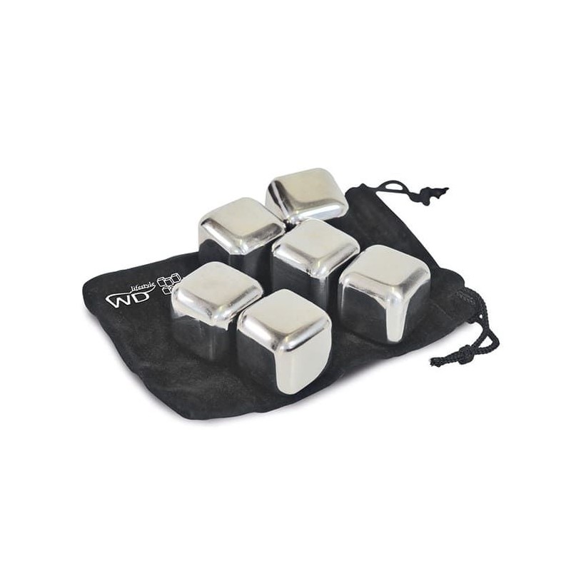 Set de 6 cubes réfrigérants réutilisables