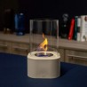 Cheminée de table au bioéthanol - Blanc