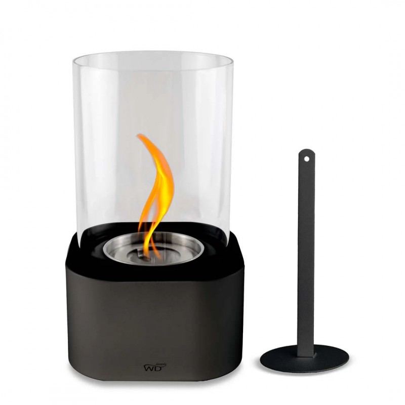 Cheminée de table au bioéthanol - Noir