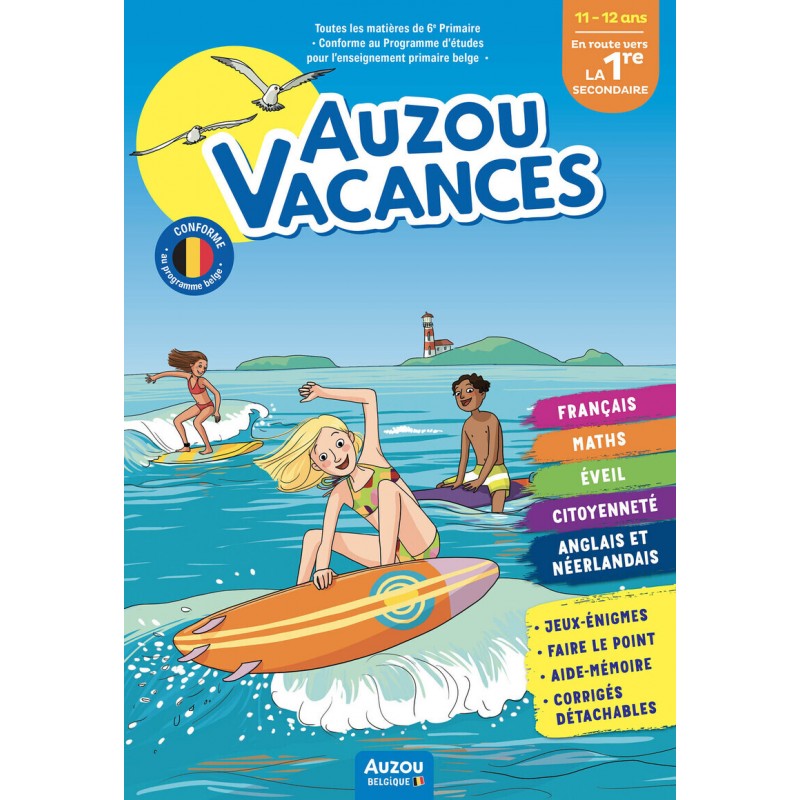 Auzou vacances - En route vers la 1re Secondaire