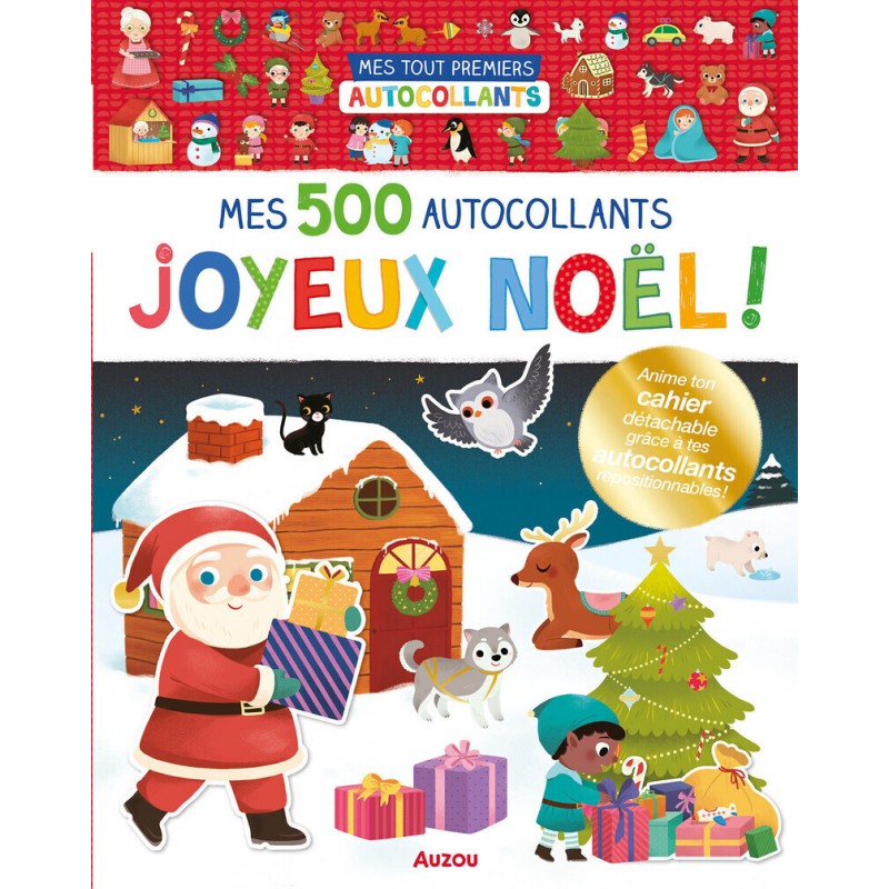 Mes tout premiers autocollants - Mes 500 autocollants Joyeux Noël !