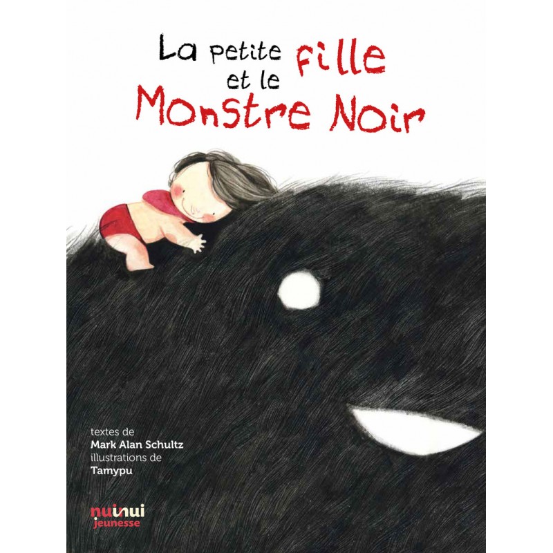La petite fille et le monstre noir