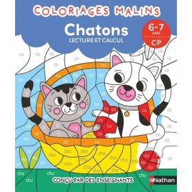 Coloriages malins - Chatons...