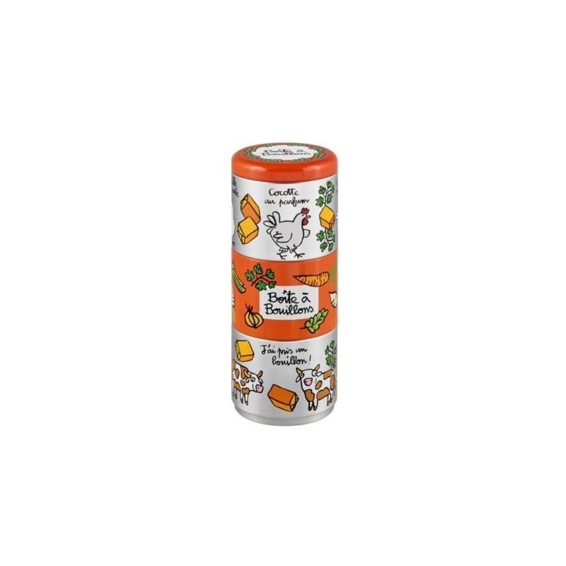 Boite à Cubes Bouillon (empilable) Au parfum Boite à Cubes Bouillon (empilable) Au parfum