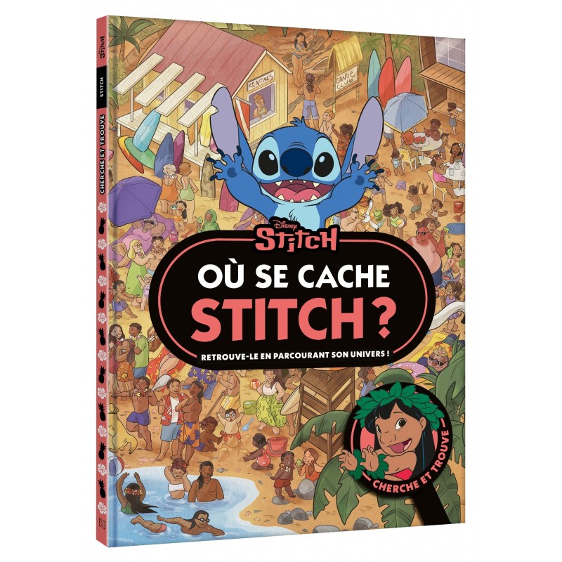 STITCH - Où se cache Stitch ? - Cherche et trouve - Disney