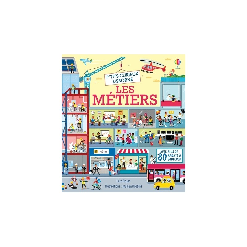 Les métiers - P'tits curieux Usborne