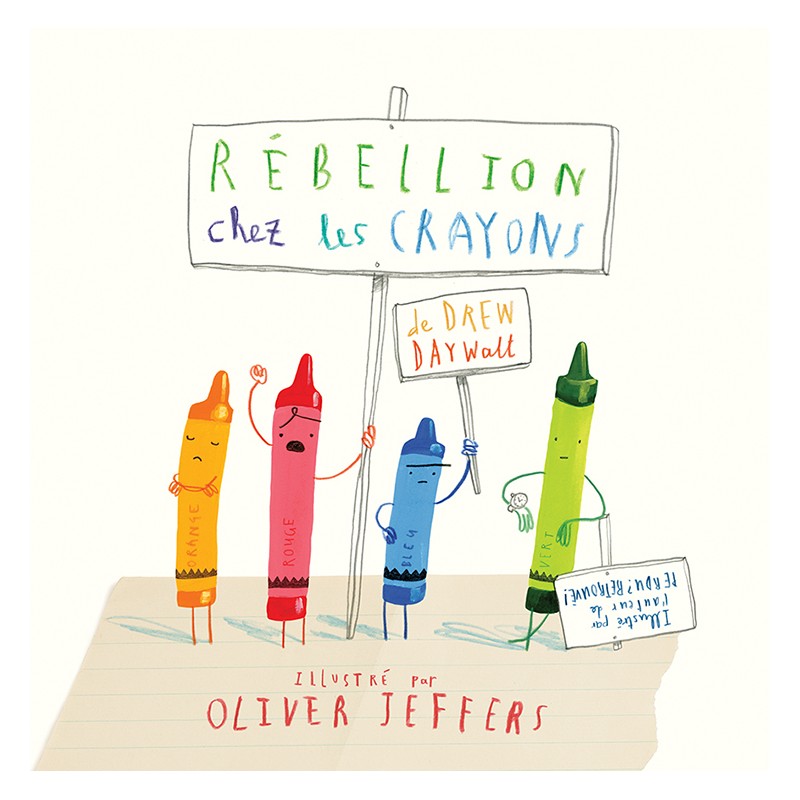 Rébellion chez les crayons